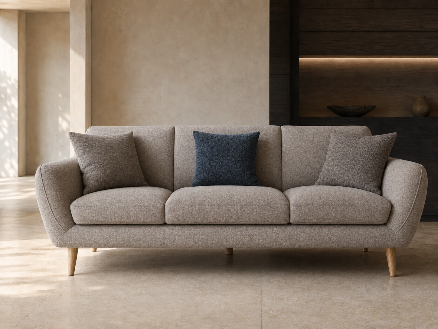 T+K iç mekânında Sofa 37 kanepe